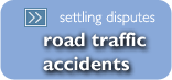Personal Injury - road traffic accidents