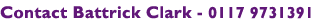 Contact Battrick Clark