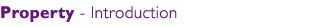 Property Conveyancing - Introduction